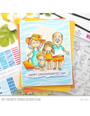 Set de sellos+Troquel Being a Grandparents is...