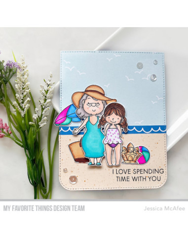 Set de sellos+Troquel Being a Grandparents is...