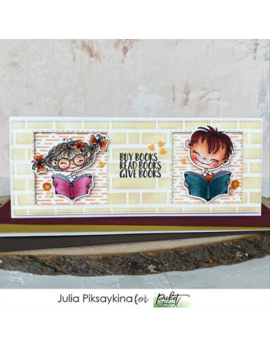 Set de sellos de vuelta al cole, de Picket Fence