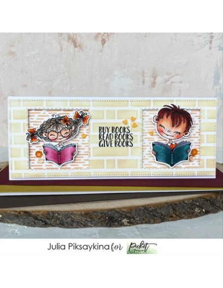 Set de sellos de vuelta al cole, de Picket Fence