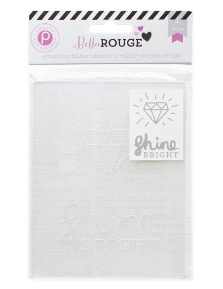 Shine Bright mini carpeta