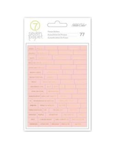 Pegatinas Studio Calico Frases pink