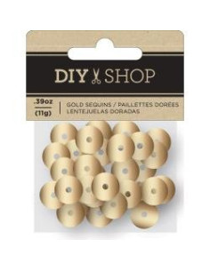 Lentejuelas Doradas DIY 2