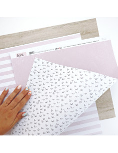 Papel para scrapbooking Mosca, Alúa Cid