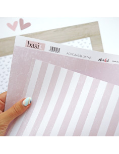 Papel para scrapbooking Listas, Alúa Cid