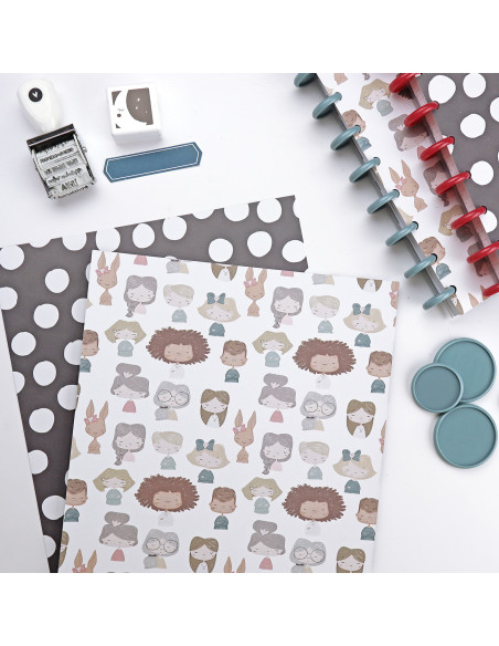 Set dos láminas Familia hasta la concha/Topos, Alúa Cid