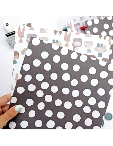 Set dos láminas Familia hasta la concha/Topos,...