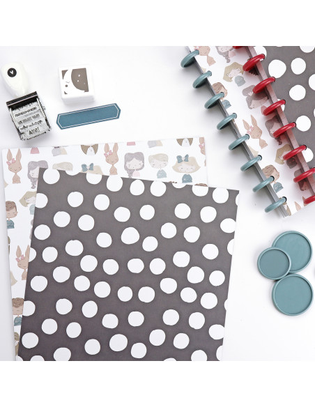 Set dos láminas Familia hasta la concha/Topos, Alúa Cid