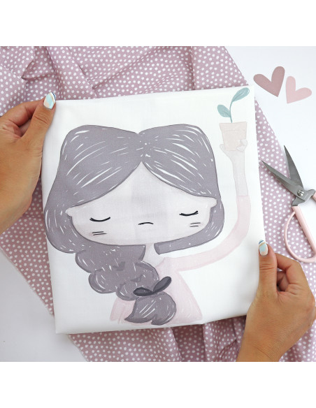 Panel de tela Me Planto, Alúa Cid