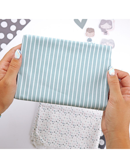 Tela Listas de Hasta la concha, Alúa Cid