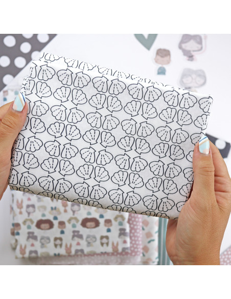 Tela Conchas de Hasta la concha, Alúa Cid