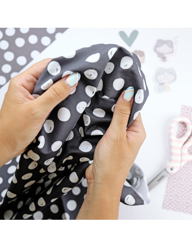 Tela Lunares de Hasta la concha, Alúa Cid