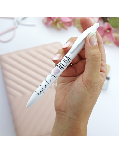 Bolígrafo Hasta la Concha, Alúa Cid