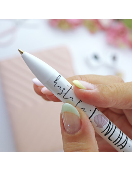 Bolígrafo Hasta la Concha, Alúa Cid