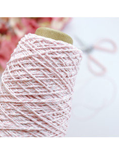 1m baker twine Rosa-Blanco