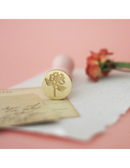 Sello de lacre Margarita, de Mintopía por Little Hannah
