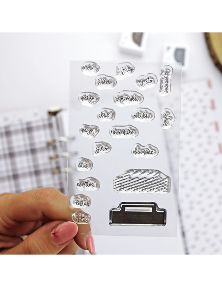 Sellos Alúa Cid tab meses mini