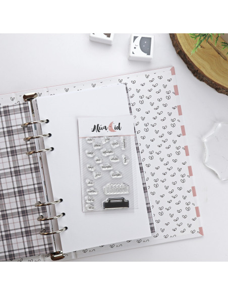 Sellos Alúa Cid tab meses mini