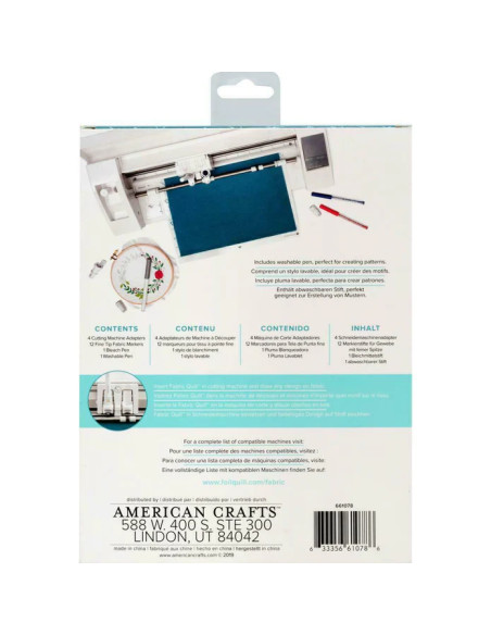 Kit de iniciación Fabrik Quill de grabado en tela, We R