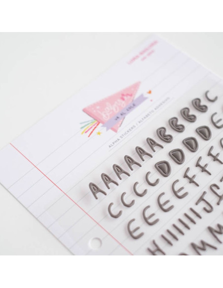 Alfabeto Antracita Baby M va al cole, de Lora Bailora