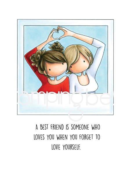 Sello StampingBella Sanpshots I Heart You