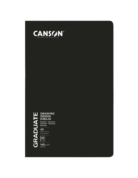 Cuaderno A5 graduate de Canson