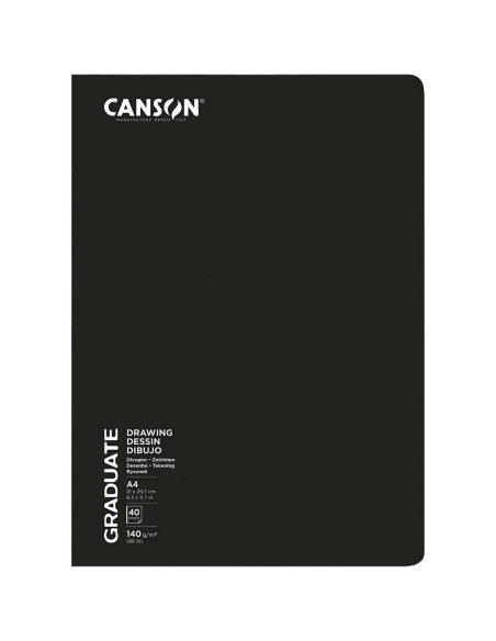 Cuaderno A4 graduate de Canson