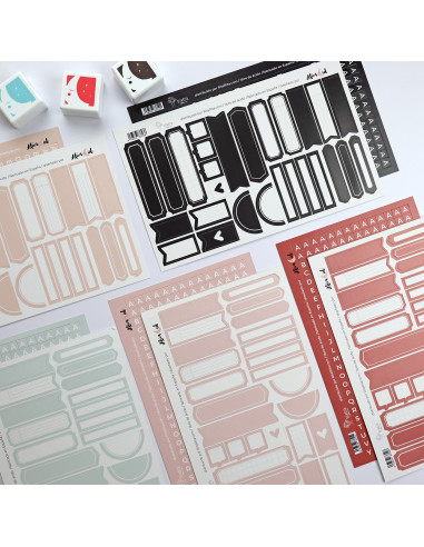 Pegatinas Etiquetas Menta. Especial documenta