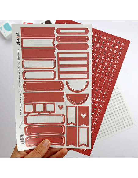 Pegatinas Etiquetas Cereza. Especial documenta