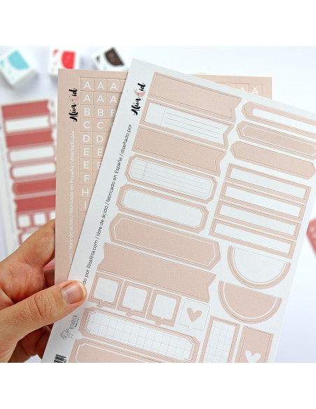 Pegatinas Etiquetas Salmón. Especial documenta