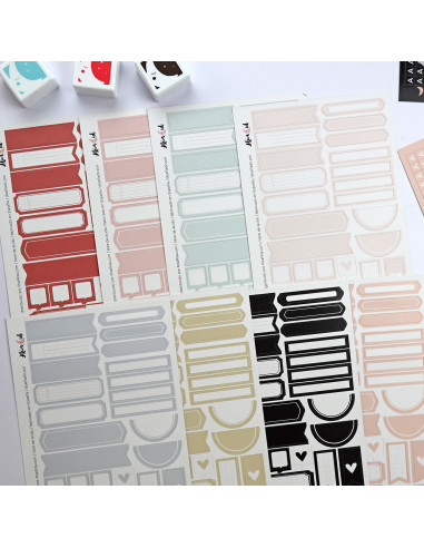 Pegatinas Etiquetas Salmón. Especial documenta