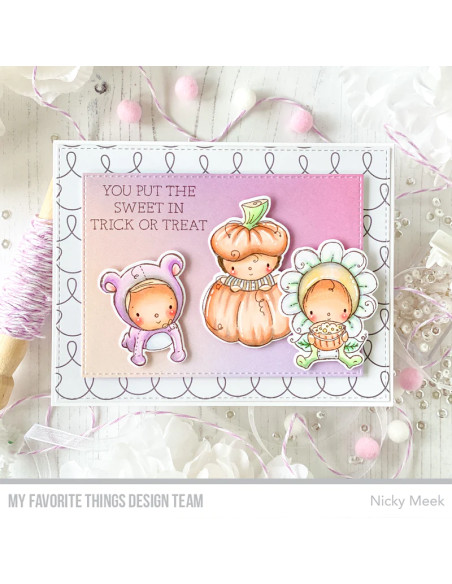 Set de sellos Sweetest Trick or Treaters de MFT