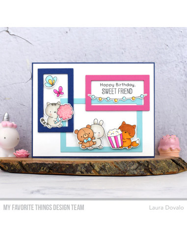 Set de sellos Carnival Critters de MFT