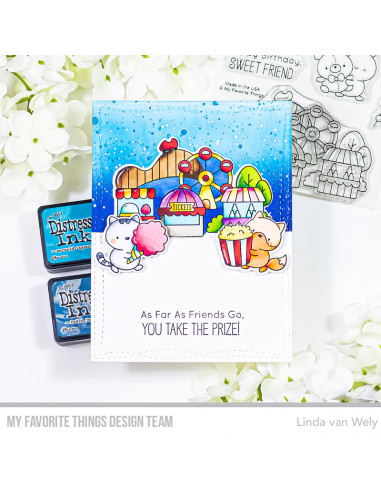 Set de sellos Carnival Critters de MFT