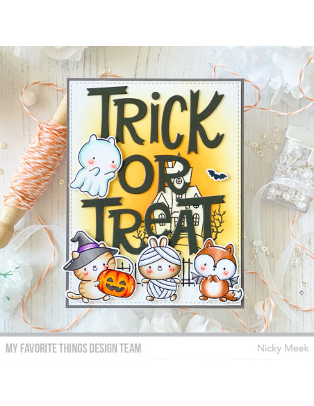 Set de sellos Delightful Halloween de MFT