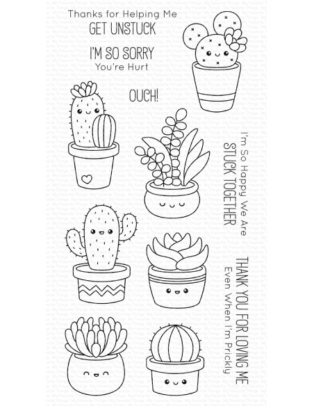 Set de sellos Stuck together de MFT