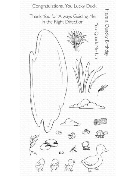 Set de sellos Pond pals de MFT