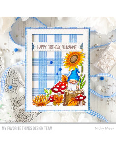 Set de sellos Sunflower gnomes de MFT 2