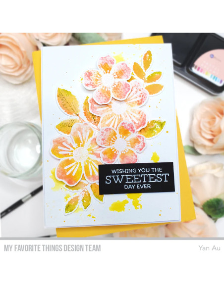 Set de sellos Flashy florals de MFT