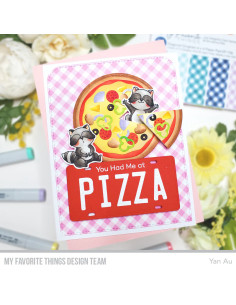 Set de sellos Pizza my heart de MFT 2