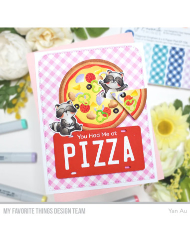 Set de sellos Pizza my heart de MFT