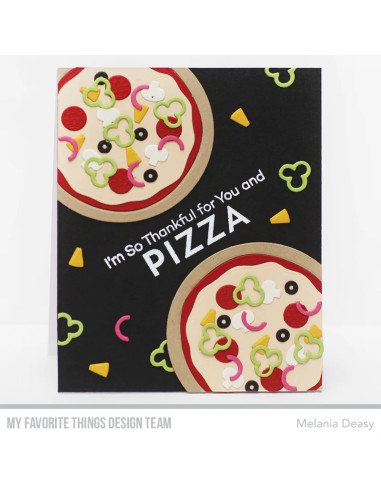 Set de sellos Pizza my heart de MFT