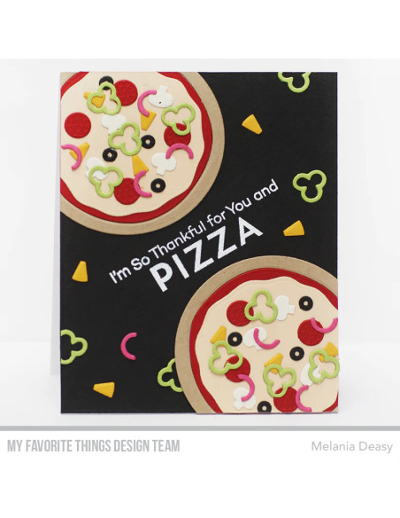 Set de sellos Pizza my heart de MFT