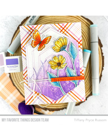 Set de sellos Butterflies and blooms de MFT