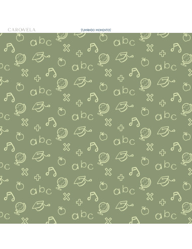 Bloc papeles 12x12" Recreo, Caro Vela