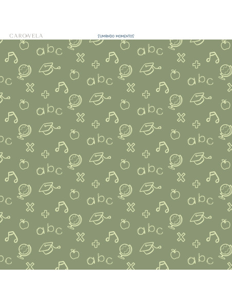 Bloc papeles 12x12" Recreo, Caro Vela