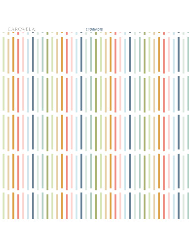 Bloc papeles 12x12" Recreo, Caro Vela