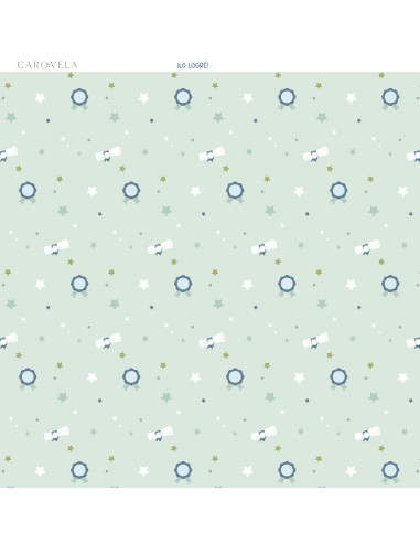 Bloc papeles 12x12" Recreo, Caro Vela