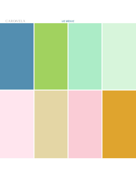 Bloc papeles 12x12" Recreo, Caro Vela