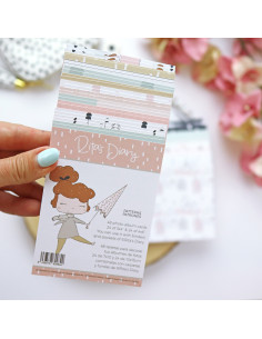 Set de tarjetas Patrones Rita, Rita's Diary